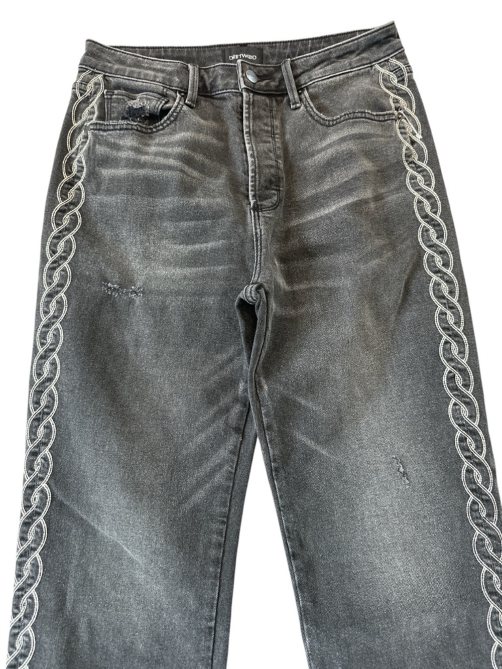 Driftwood Royce Black Straight Leg Jean - Picture 4 of 10
